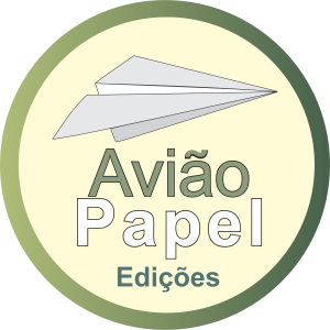 Logo selo editorial Avião Papel Edições